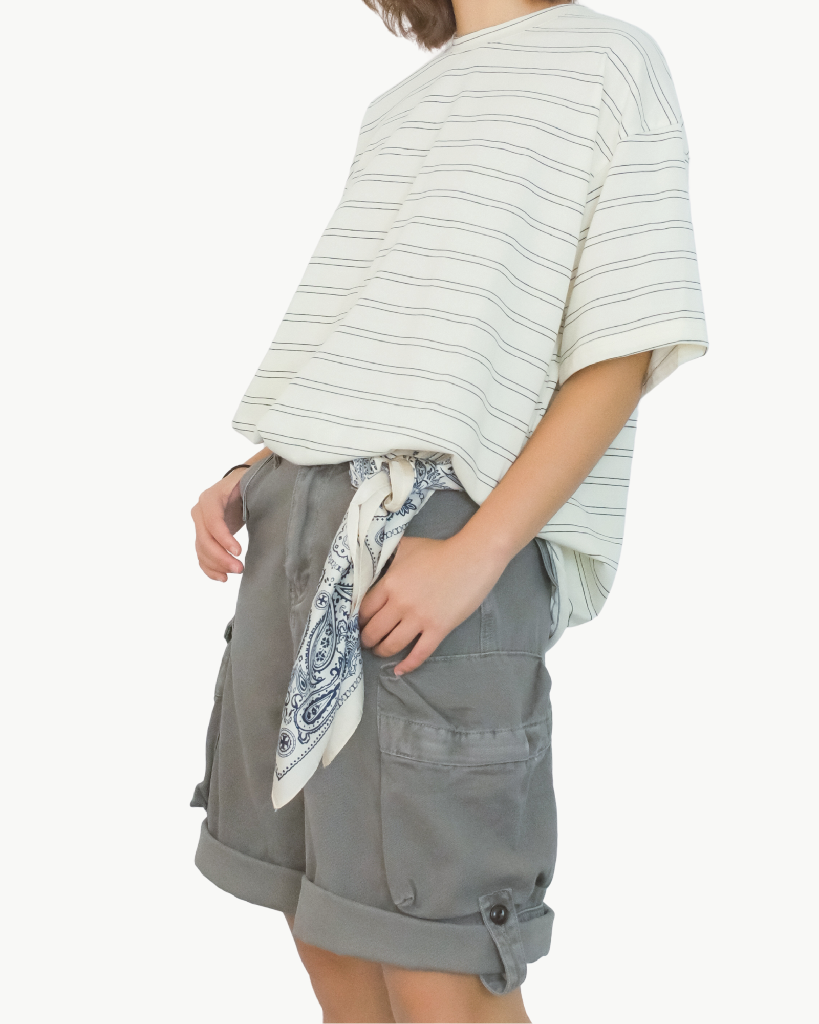Everyday Baggy Jorts — Grey