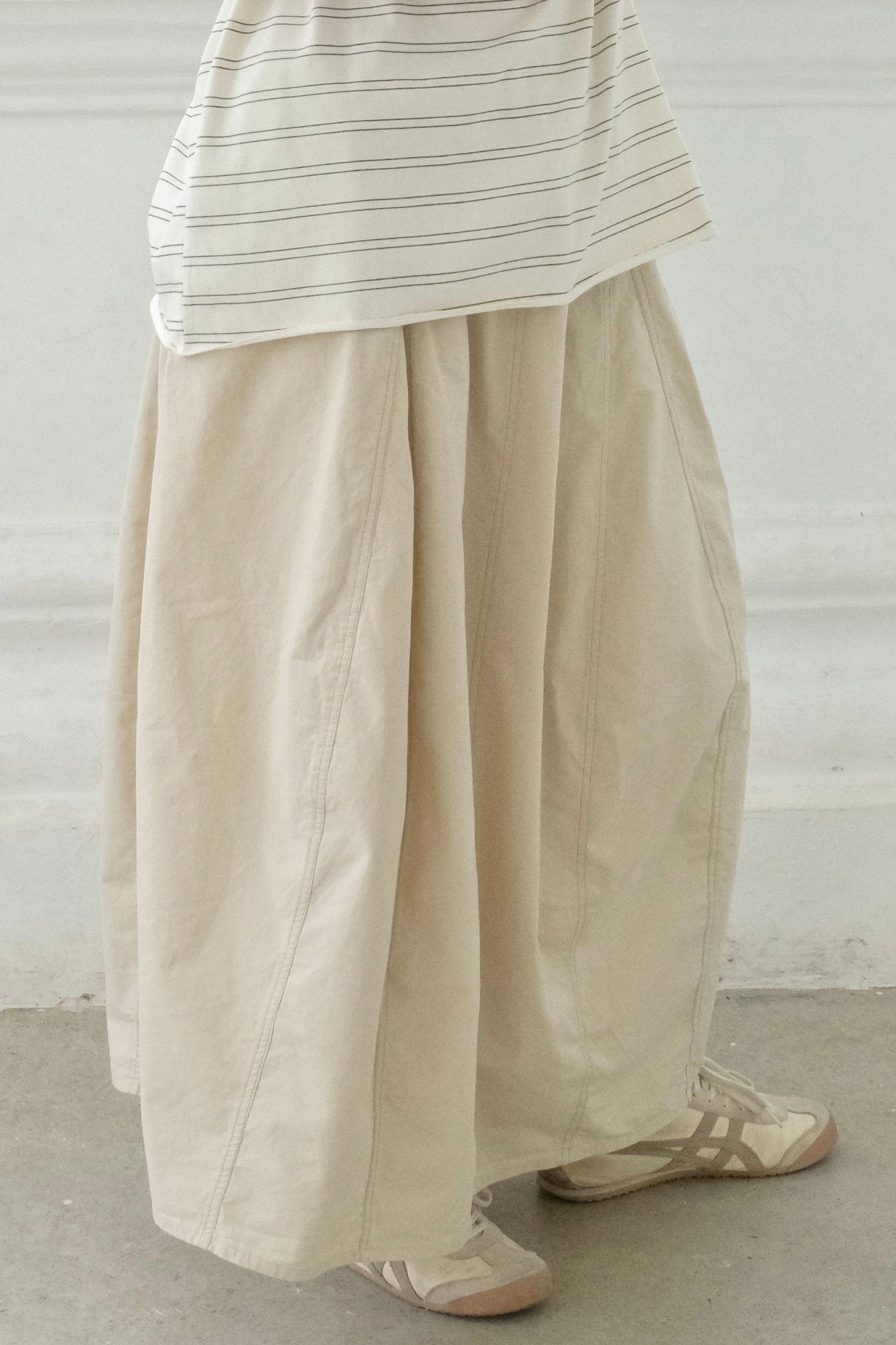 Parachute Skirt — Sand Beige