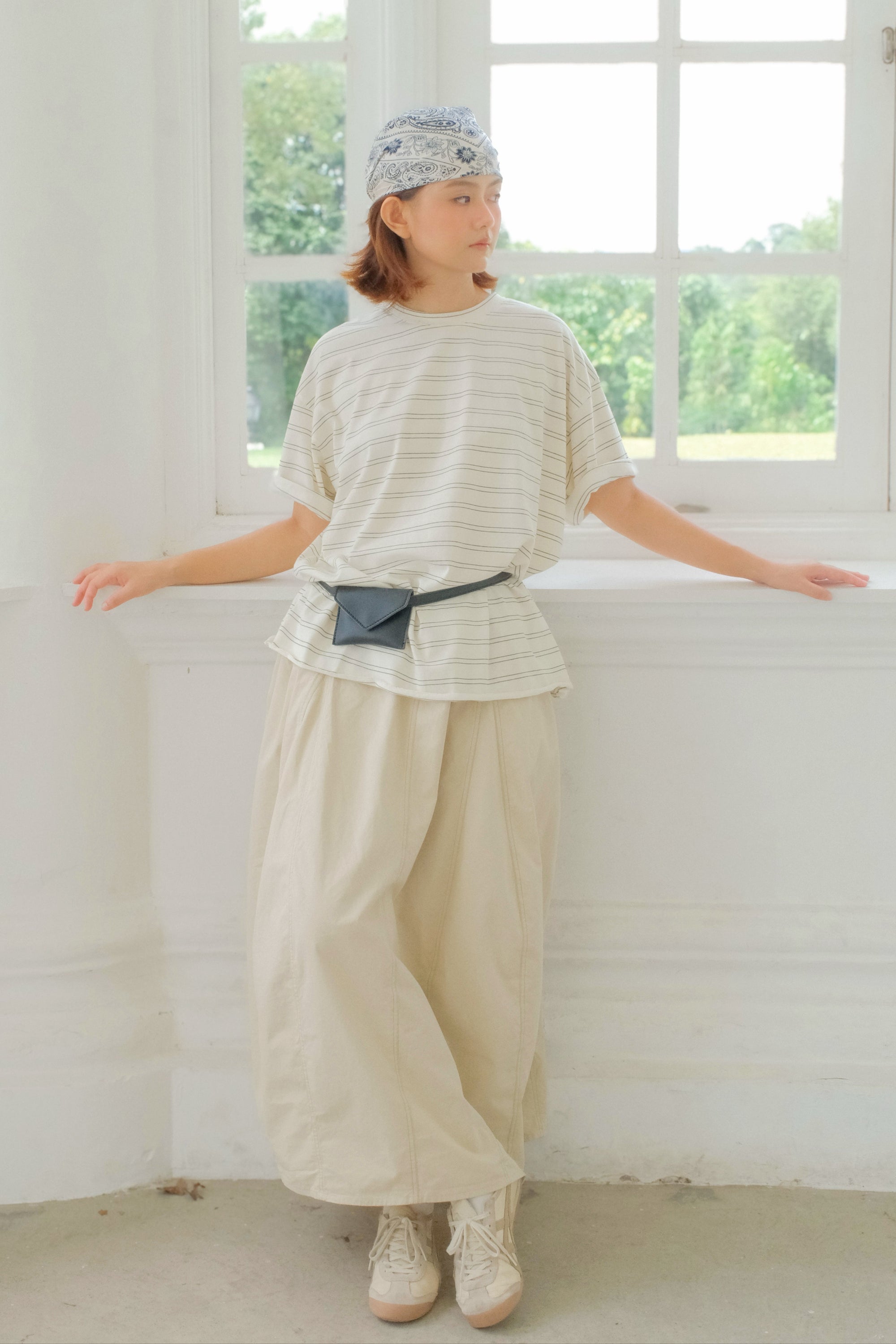 Parachute Skirt — Sand Beige