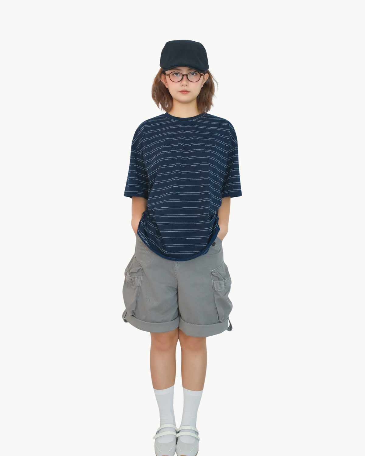 Everyday Baggy Jorts — Grey