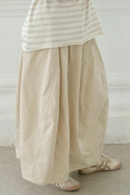 Parachute Skirt — Sand Beige